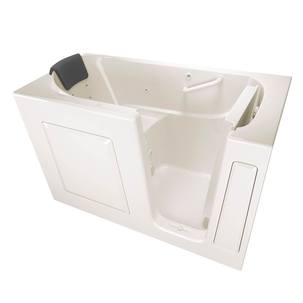 American Standard Gelcoat Premium Series 30 x 60 -Inch Walk-in Tub With Whirlpool System - Right-Hand Drain