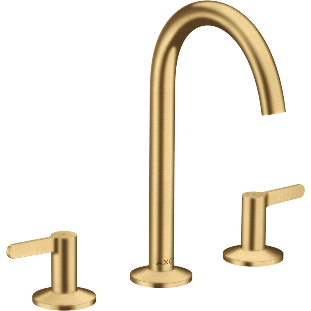 Axor ONE Widespread Faucet 170, 1.2 GPM in Brushed Gold Optic