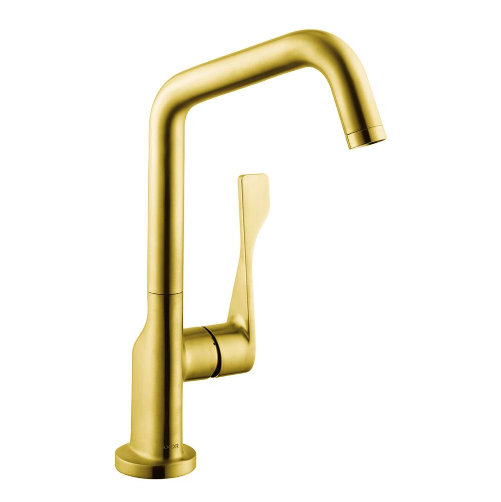Axor Citterio  Kitchen Faucet 1-Spray, 1.5 GPM in Brushed Gold Optic