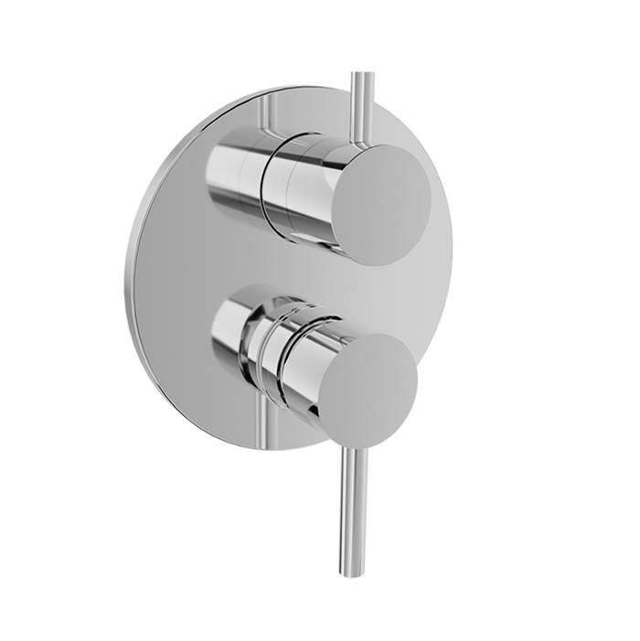 BARiL Trim only for pressure balanced shower control valve with 3-way diverter