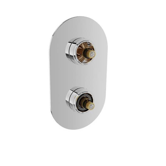 BARiL Thermostatic Pressure Balanced Shower Valve With 2-Way Diverter Without Handle (Non-Shared Port)