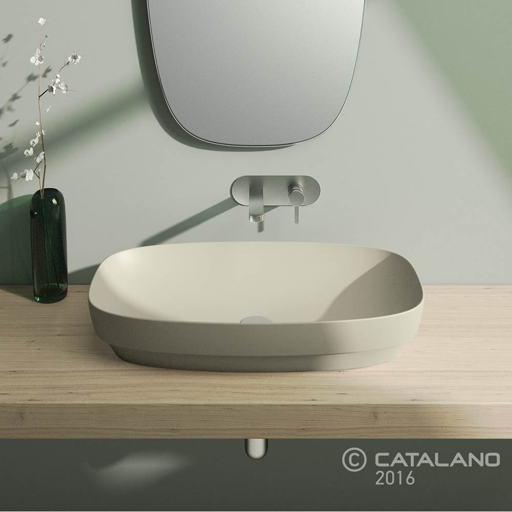 Catalano Ca-Green Lux 75 Vessel Sink, Matte Grey