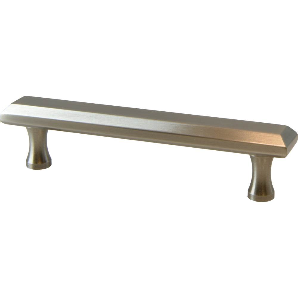 Colonial Bronze Appliance, Door and Shower Pull Hand Finished in Antique Satin Brass