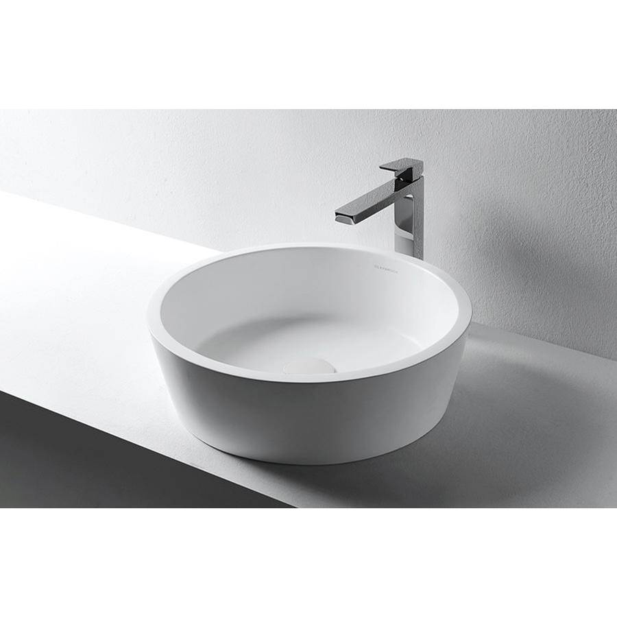 Claybrook Halo Basin With Matching Pop-Up Waste In Star White