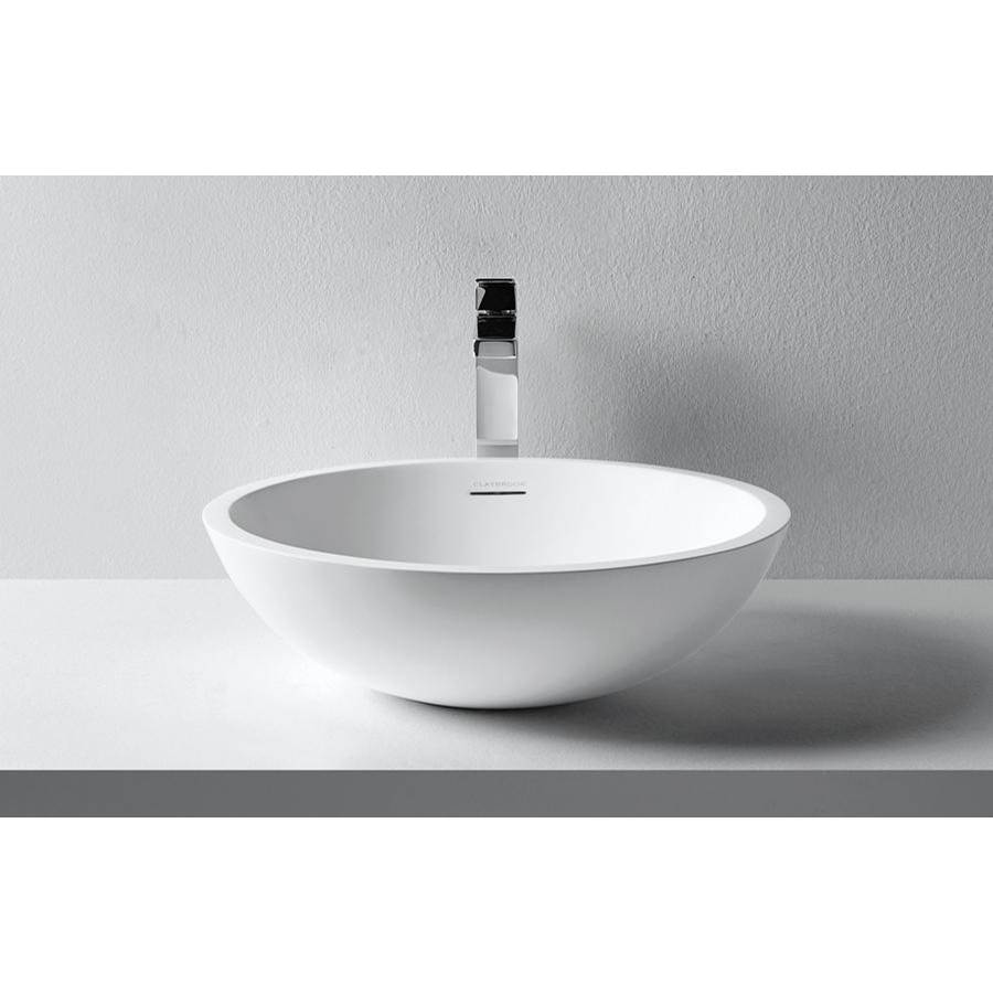 Claybrook Luna Basin With Matching Pop-Up Waste In Armory Grey