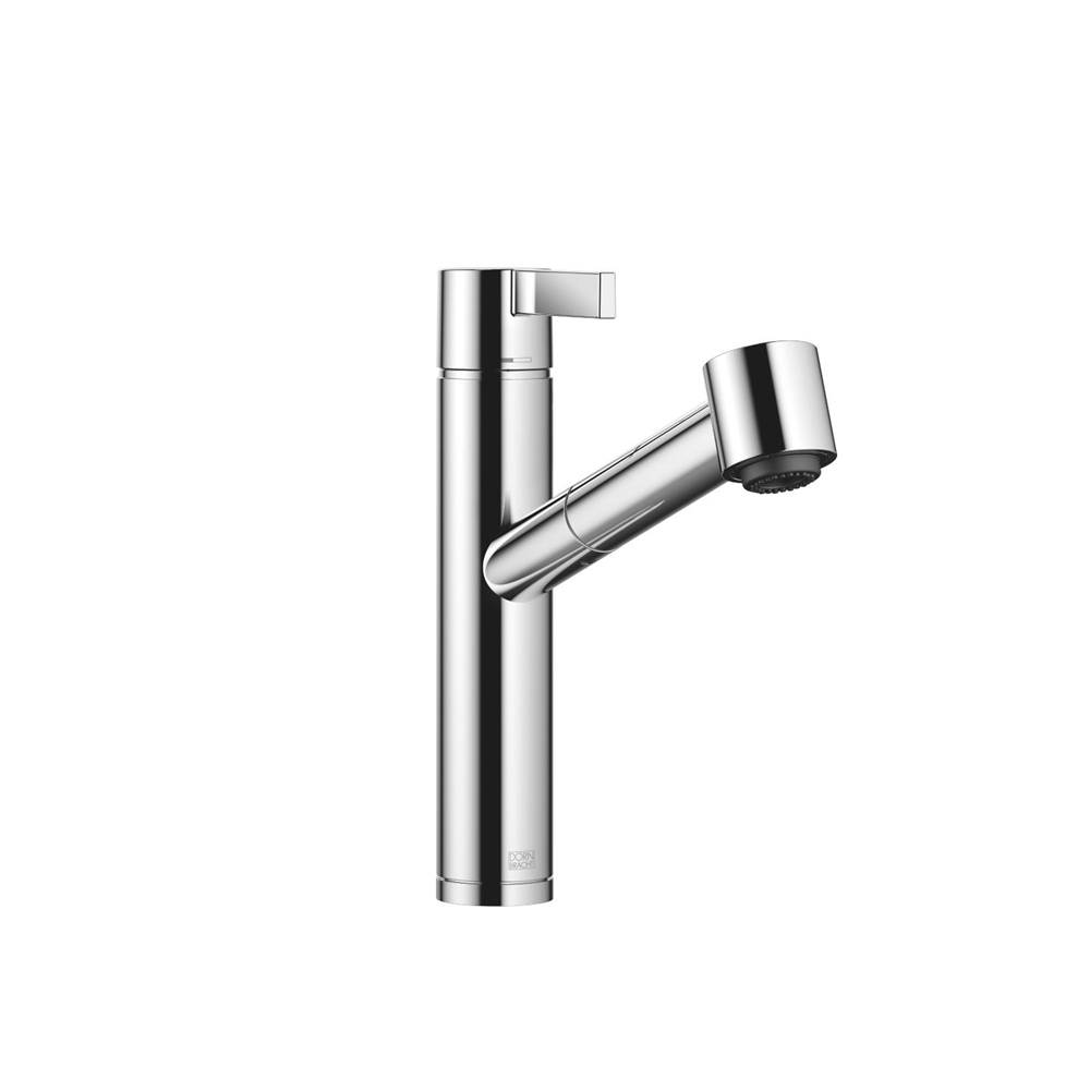 Dornbracht Single-Lever Mixer Pull-Out With Spray Function In Platinum