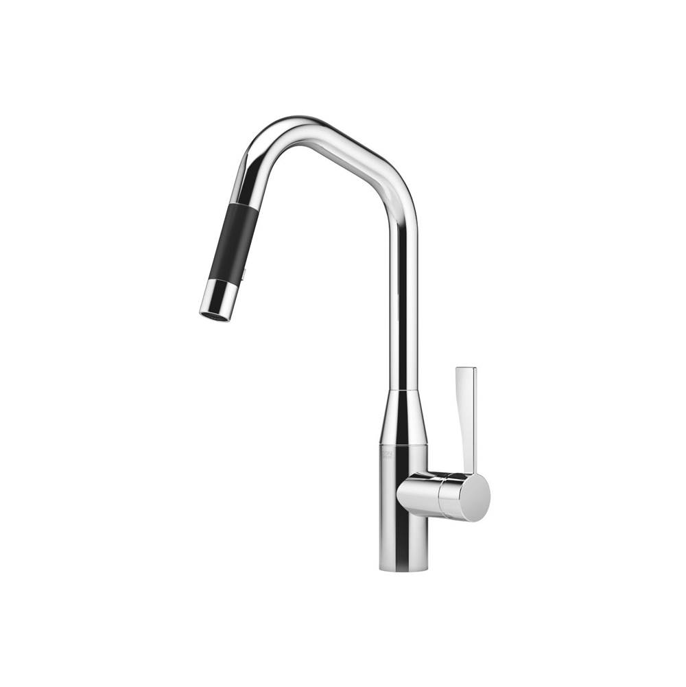 Dornbracht Single-Lever Mixer Pull-Down With Spray Function In Brushed Durabrass