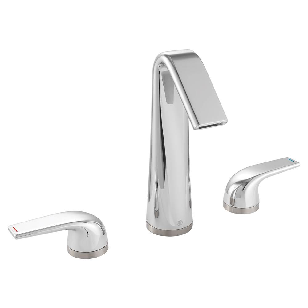 DXV DXV Modulus® 2-Handle High Spout Widespread Bathroom Faucet with Indicator Markings and Lever Handles