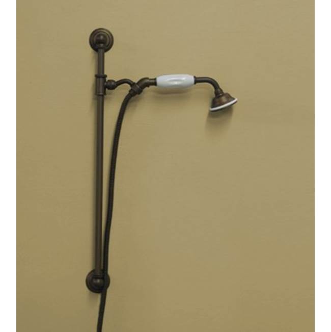 Herbeau ''Royale'' Slide Bar with Personal Hand Shower in Polished Chrome