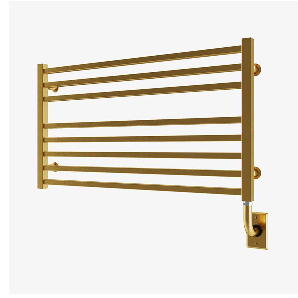 ICO Bath 35.5''x19'' Avento Electric Plug-In Towel Warmer - PVD Brushed Gold