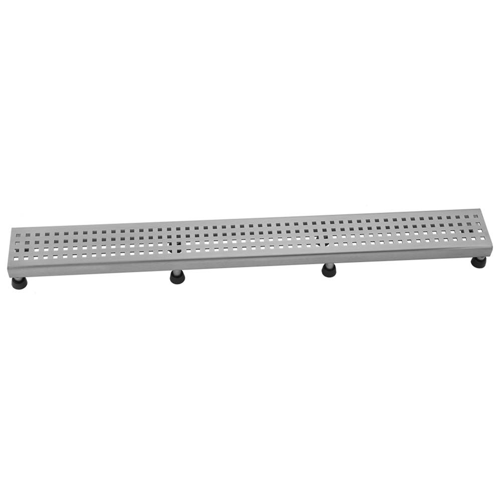 Jaclo 36'' Channel Drain Square Dotted Grate