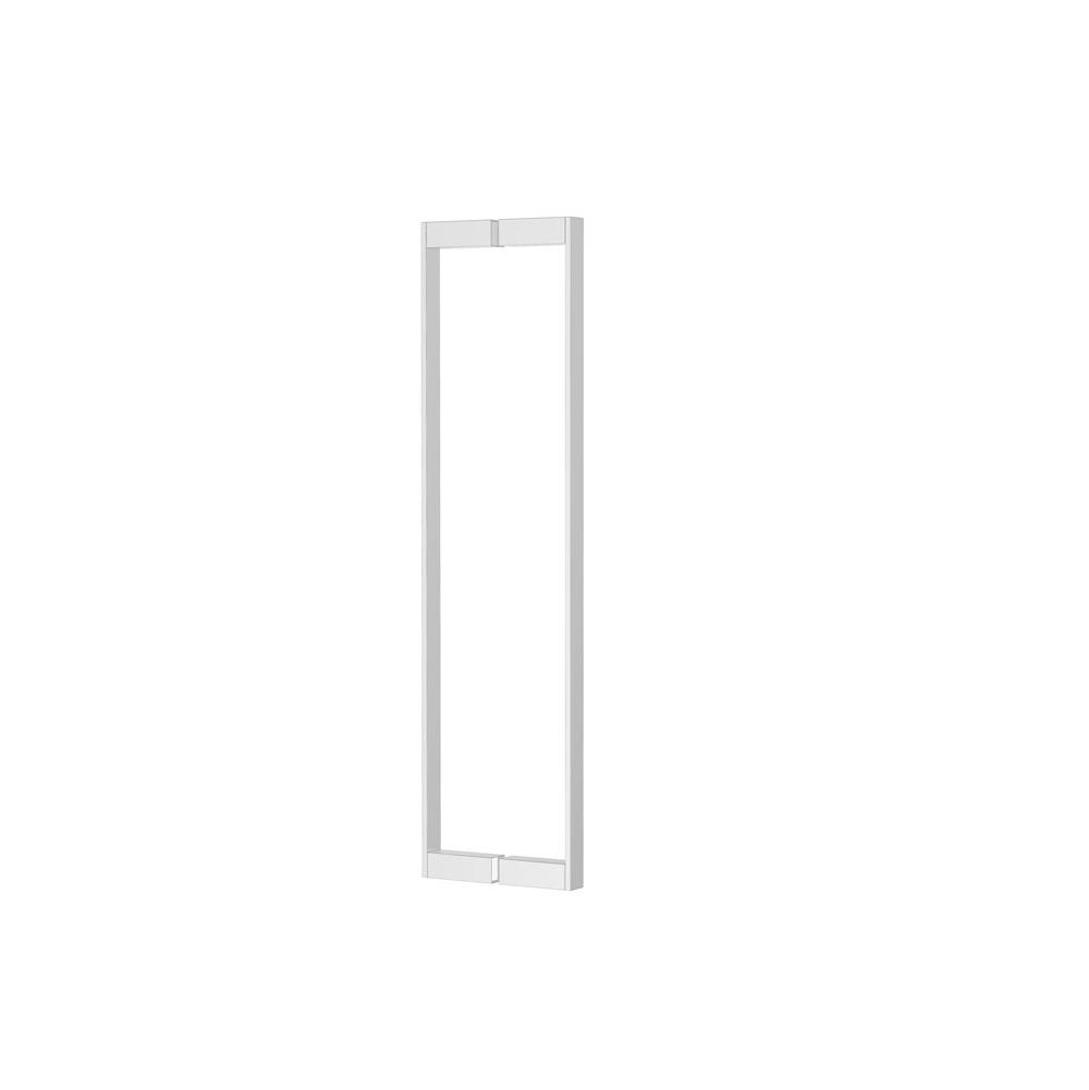 Kartners MUNICH - 12-inch Double Shower Door Handle-Glossy White