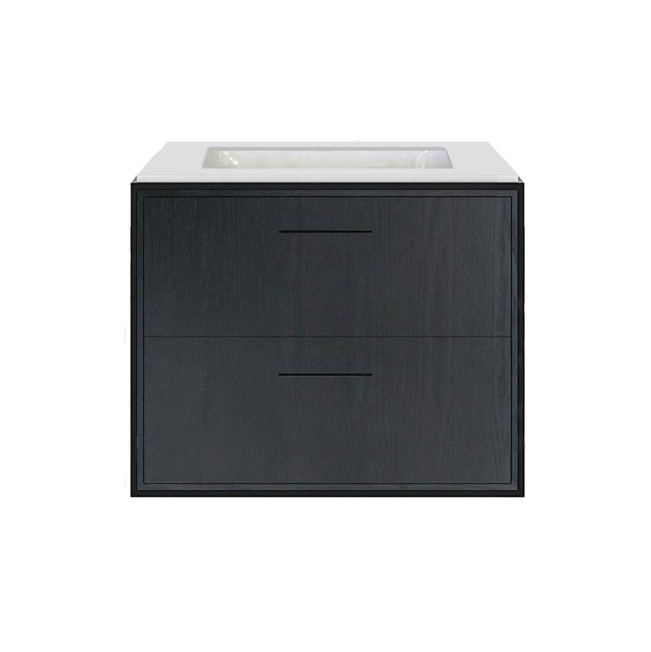 Lacava Solid surface countertop for wall-mount under-counter vanity LIN-UN-24.