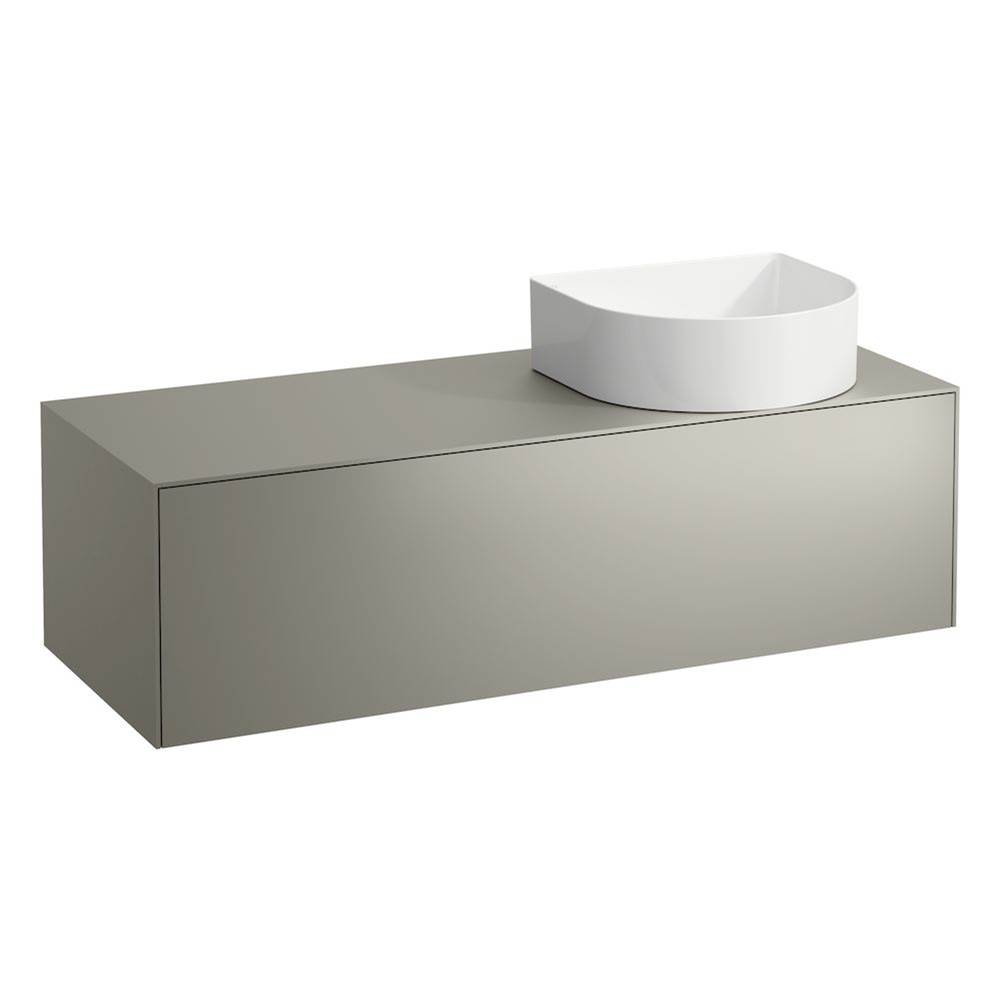 Laufen Drawer element Only, 1 drawer, matching bowl washbasins 812340, 812341, 812342, 812343, cut-out right Nero Marquina Marble