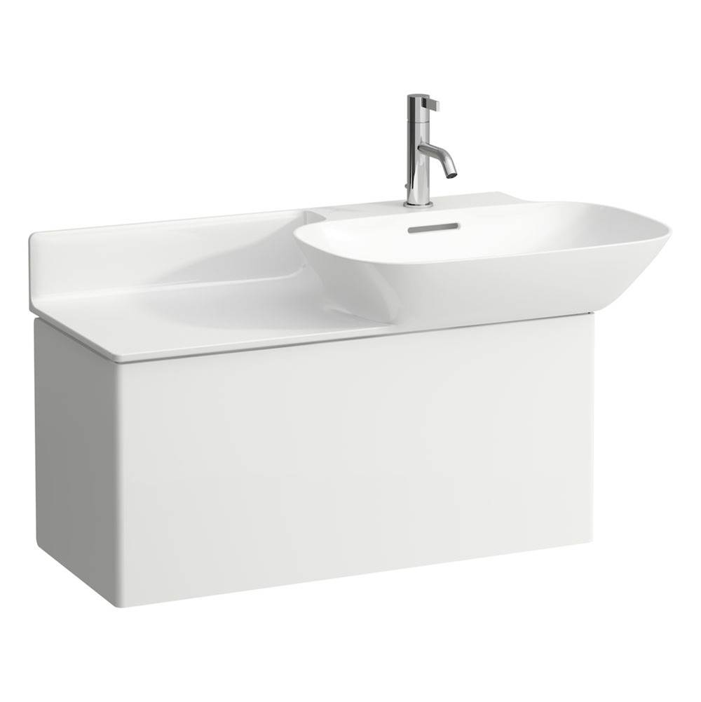Laufen Vanity unit made of aluminum, 1 drawer, aluminum, matching washbasins 813301, 813302