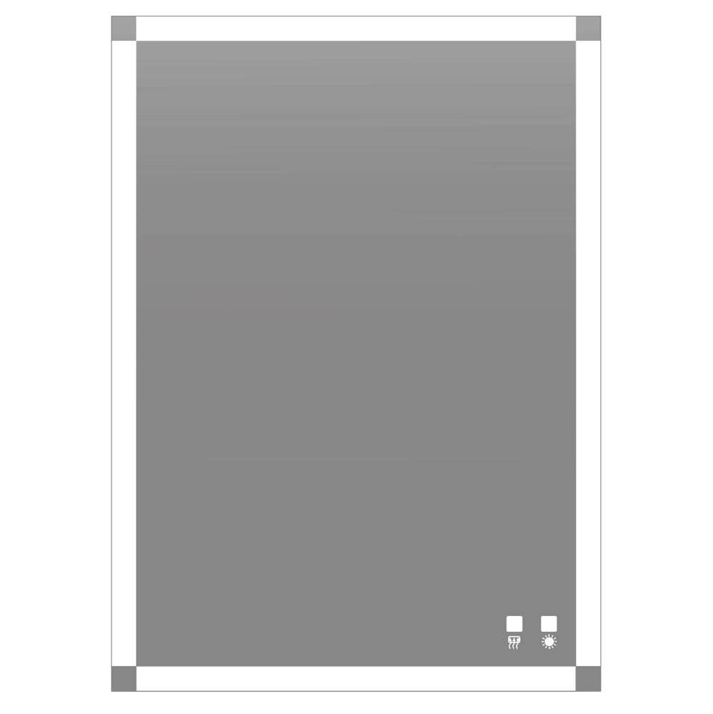 Madeli Tranquility Illuminated Slique Mirror, Mirror. 30''X42''. Lumentouch On/Off, Dimmer Switch.Defogger. Dual, Installation