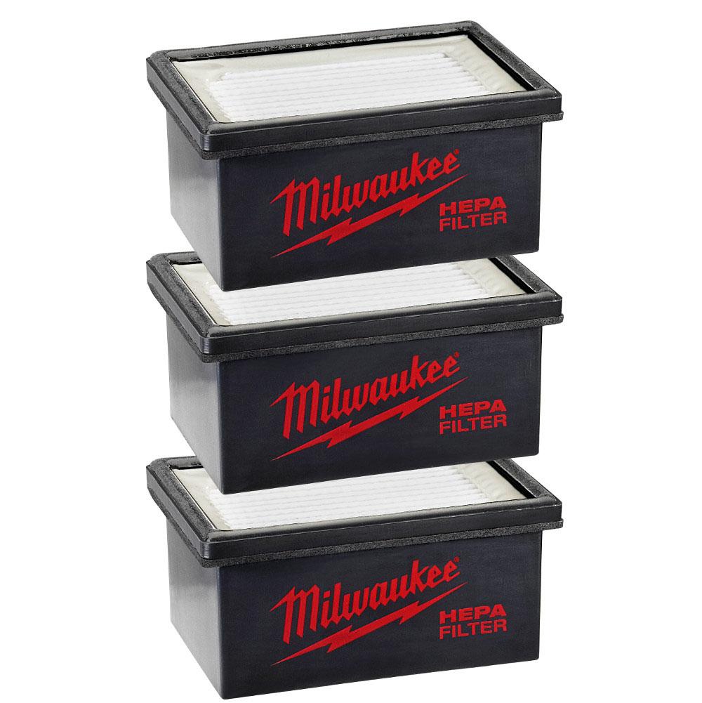 Milwaukee Tool M12 3 Pack Filter