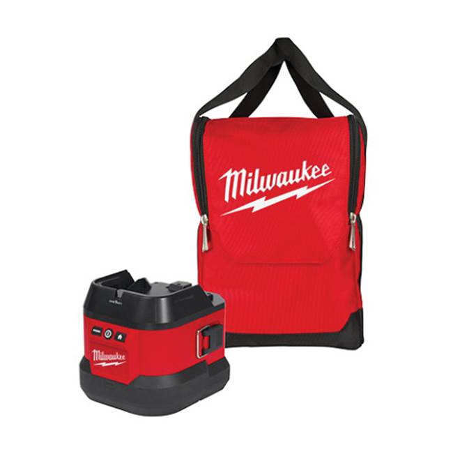 Milwaukee Tool M18 Utility Remote Control Search Light Portable Base, With Carry Bag