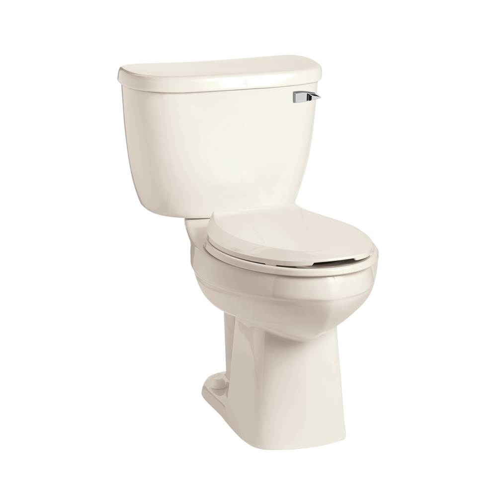 Mansfield Plumbing Quantum 1.6 Elongated SmartHeight Toilet Combination, Right-Hand Biscuit