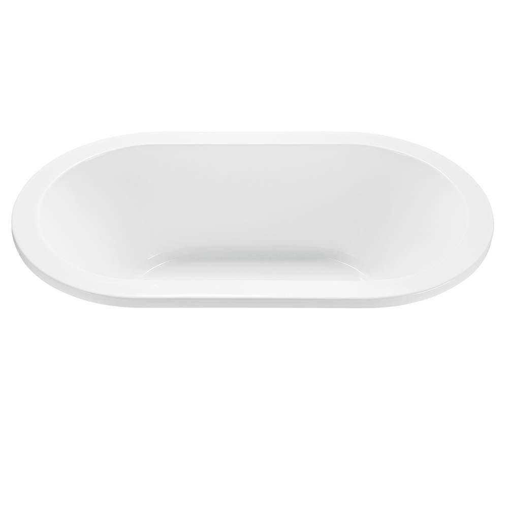 MTI Baths New Yorker 1 Acrylic Cxl Undermount Air Bath/Whirlpool - White (71.5X41.75)