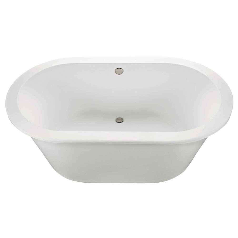 MTI Baths New Yorker 3 Dolomatte Freestanding Air Bath - White (71.75X41.75)