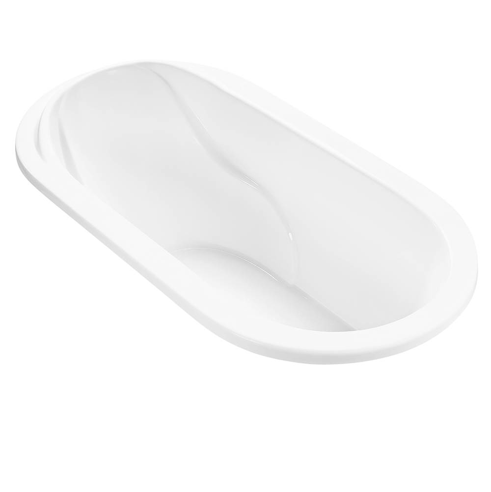 MTI Baths Solitude Acrylic Cxl Drop In Soaker - White (72X37)