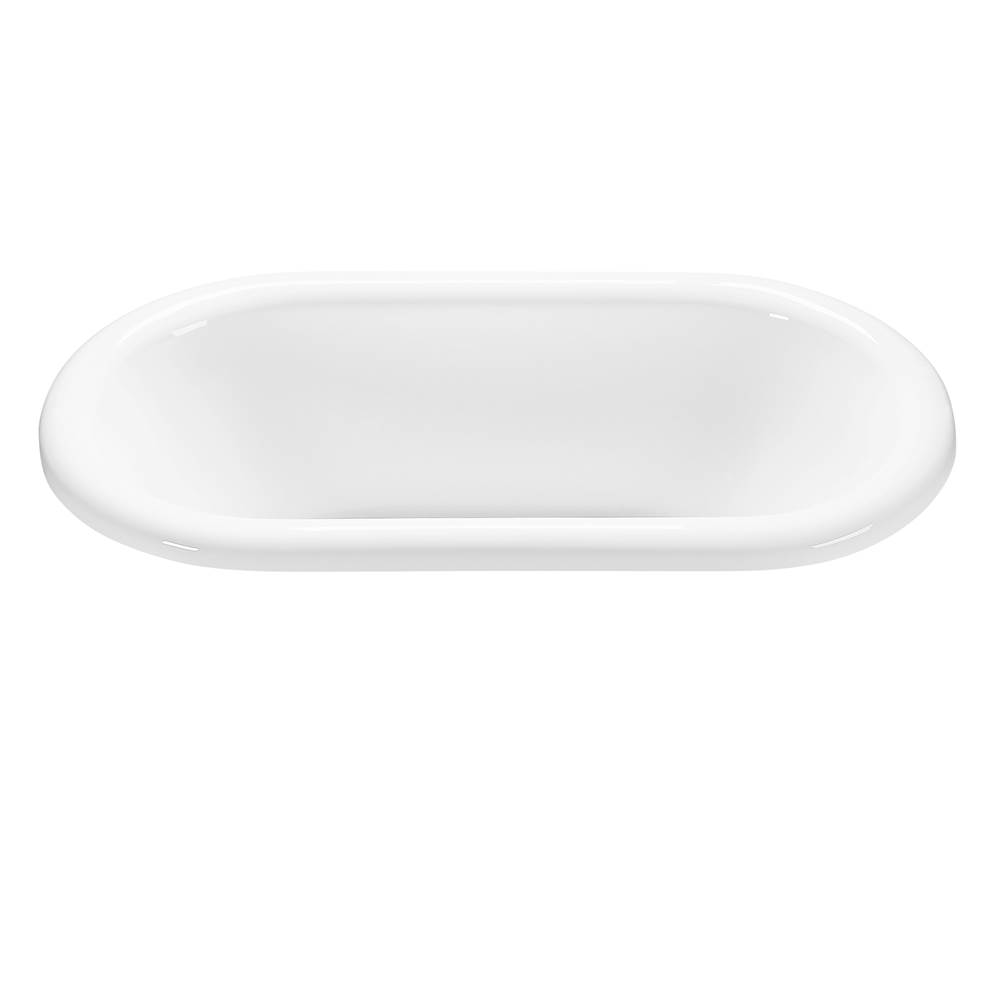 MTI Baths Melinda 3 Acrylic Cxl Drop In Whirlpool - White (65.5X35)