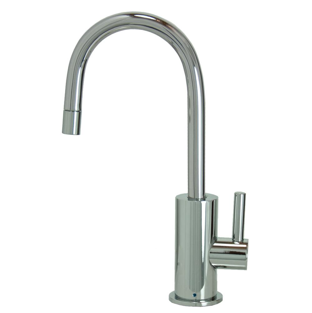 Mountain Plumbing Point-of-Use Drinking Faucet with Contemporary Round Base & Handle & Mountain Pure® Water Filtration System