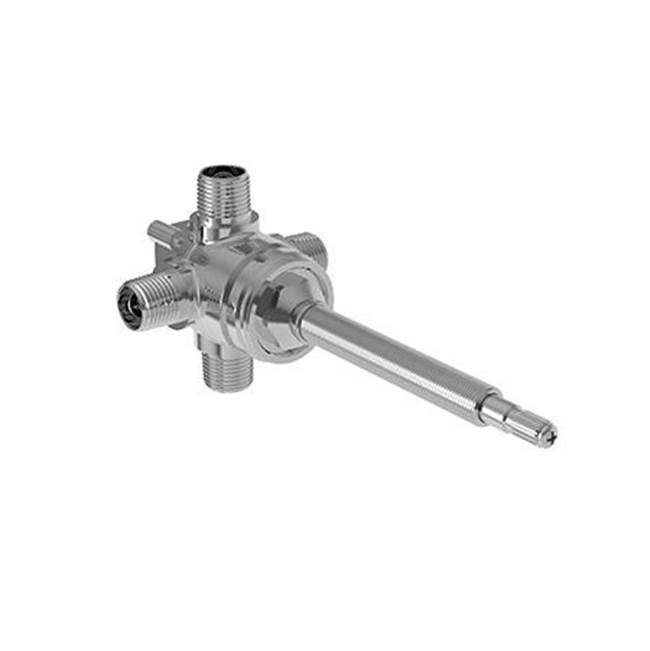Newport Brass 1/2'' In-wall diverter valve, 3 function w/off