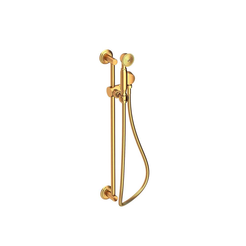 Newport Brass Slide Bar with Single Function Hand Shower Set