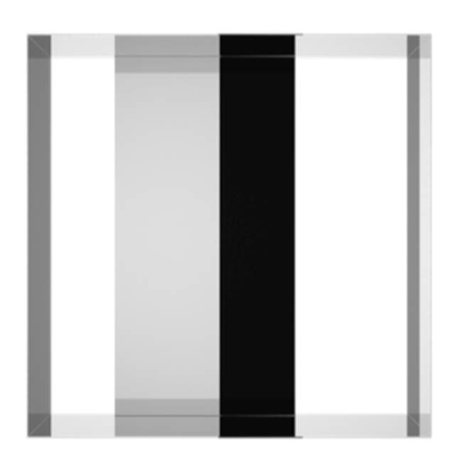 Neelnox Series 400 Shadow Box Size 18 x 18 x 4 3/4 inch Finish: Brushed Black