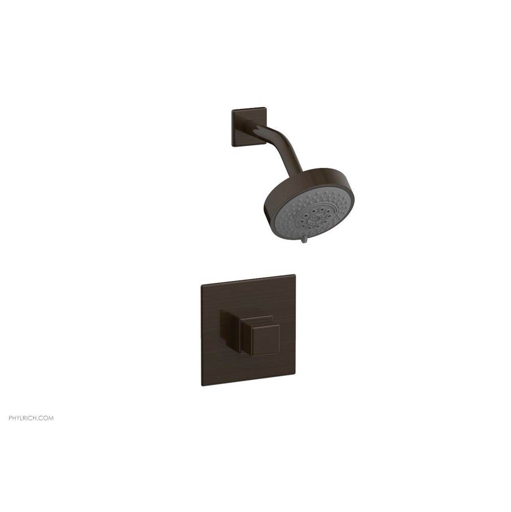 Phylrich MIX Pressure Balance Shower Set - Cube Handle 290-24