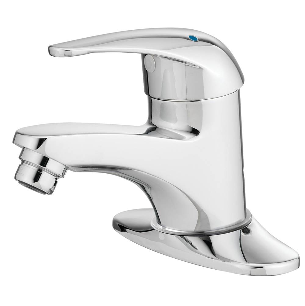 POWERS Thermostatic Faucet with Deck Plate and 2.0 GPM Laminar Flow
