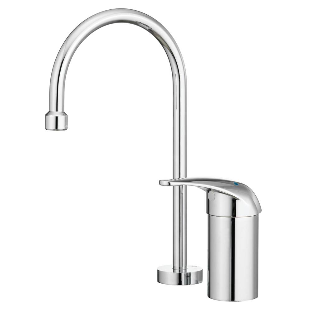 POWERS Gooseneck Thermostatic Faucet with 1.5 GPM Aerator