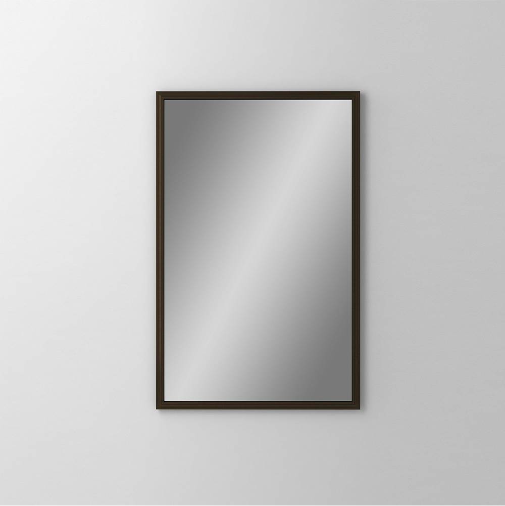 Robern Main Line Mirror, 24'' x 40'' x 1-5/8'', Rosemont Frame, Brushed Bronze