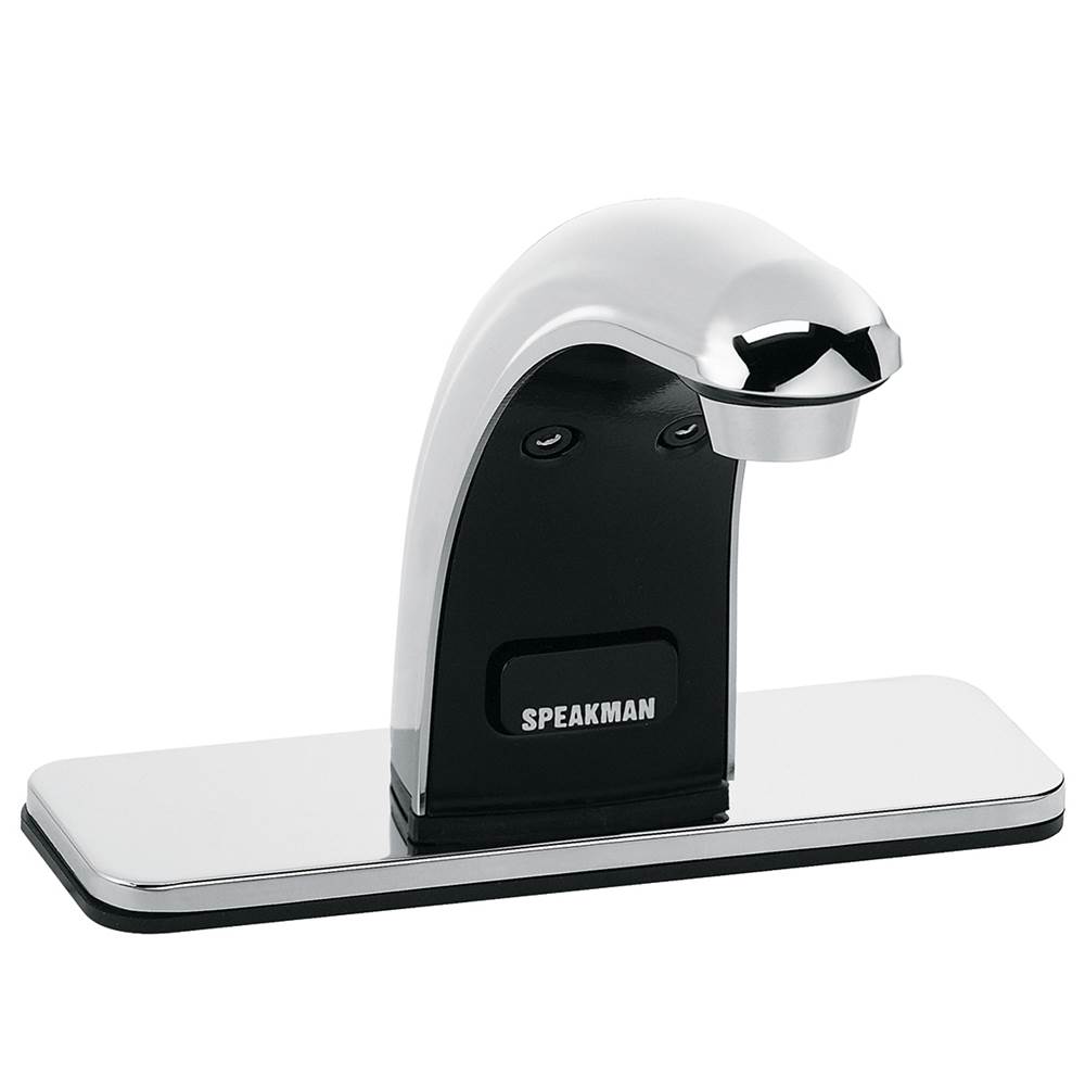 Speakman Speakman SensorFlo Classic Battery Powered Faucet with 4 In. Deck Plate