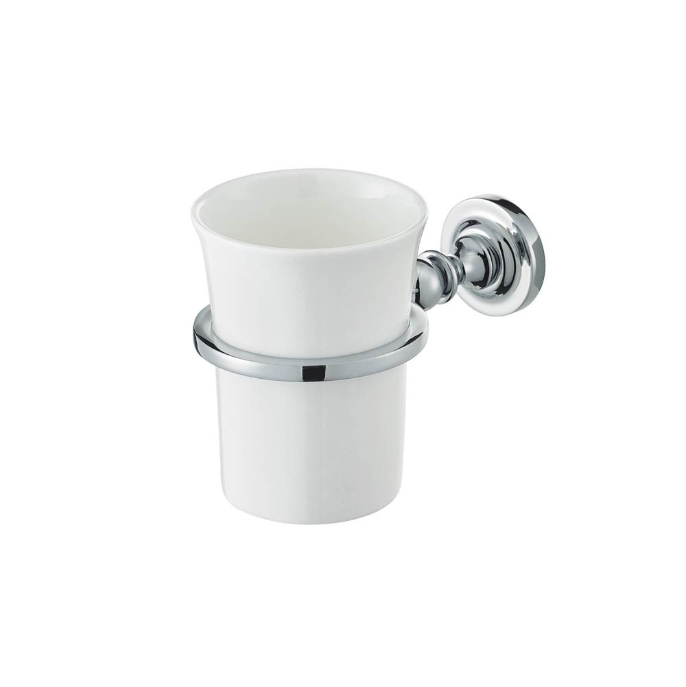 The Sterlingham Company Ltd Tumbler And Holder With Concealed Mounting