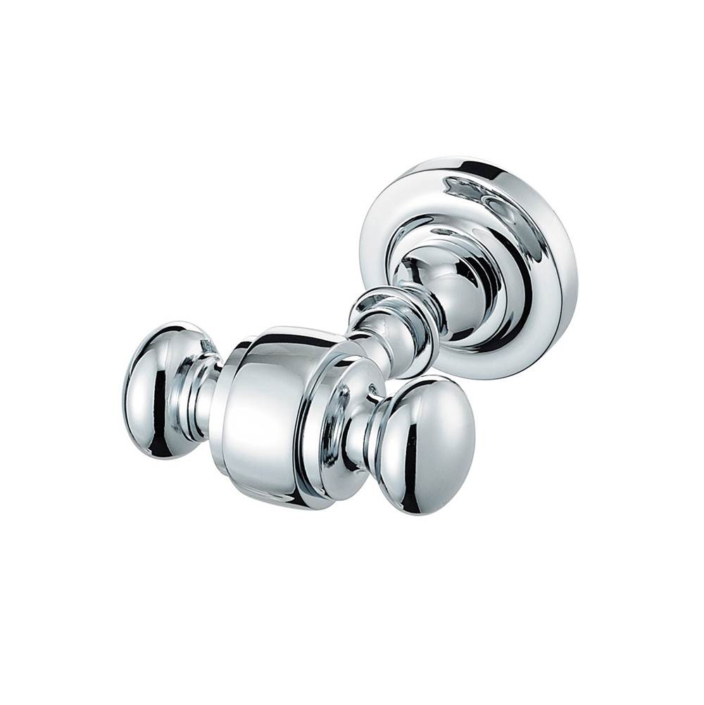 The Sterlingham Company Ltd Double Robe Hook With Concealed Mounting