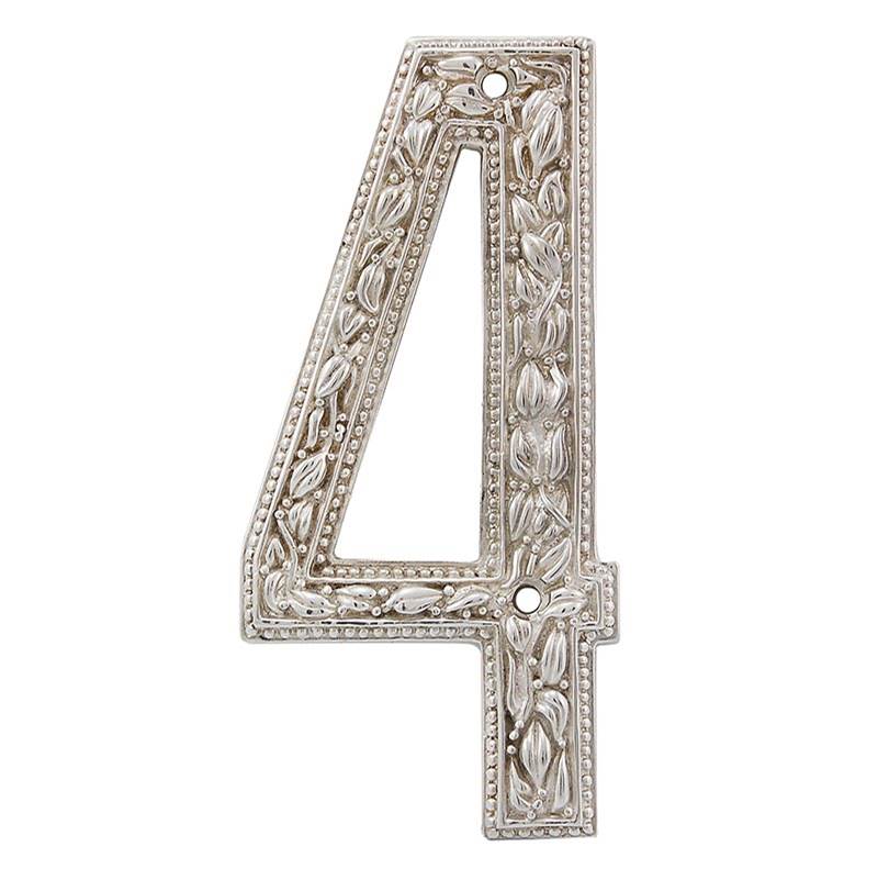Vicenza Designs San Michele, Number 4, Polished Silver