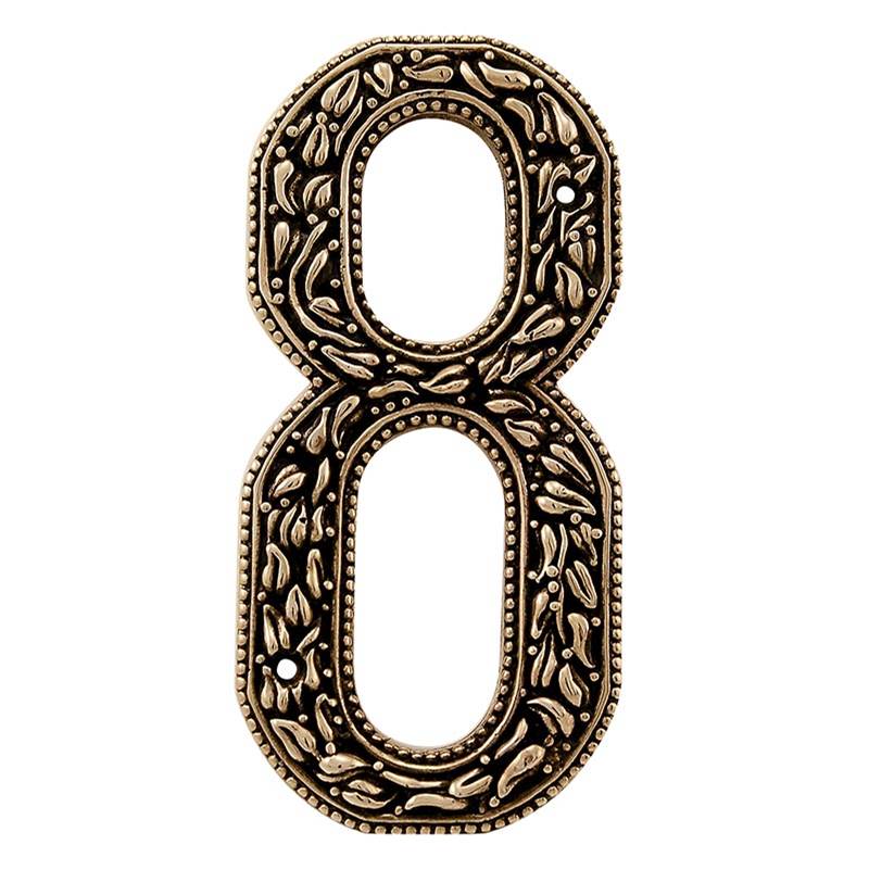Vicenza Designs San Michele, Number 8, Antique Gold
