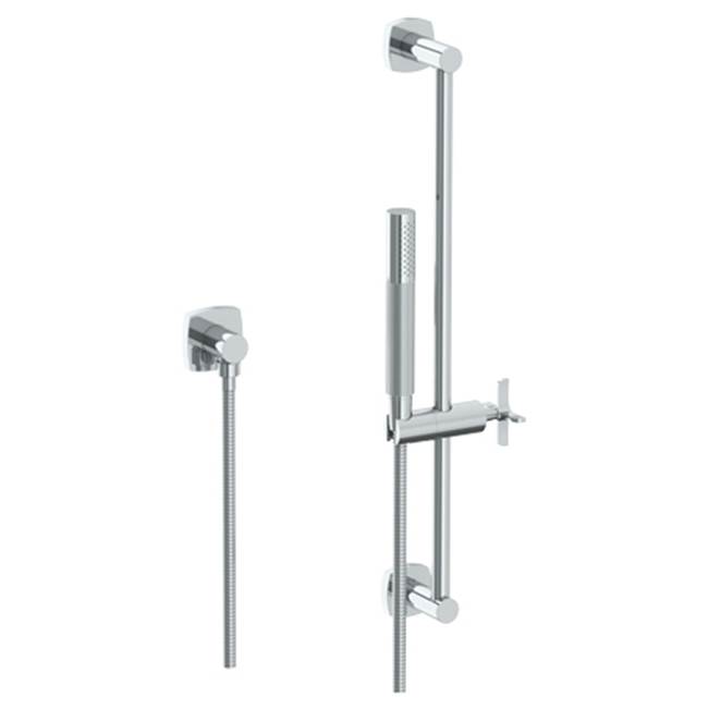 Watermark Positioning Bar Shower Kit with Slim Hand Shower and 69'' Hose