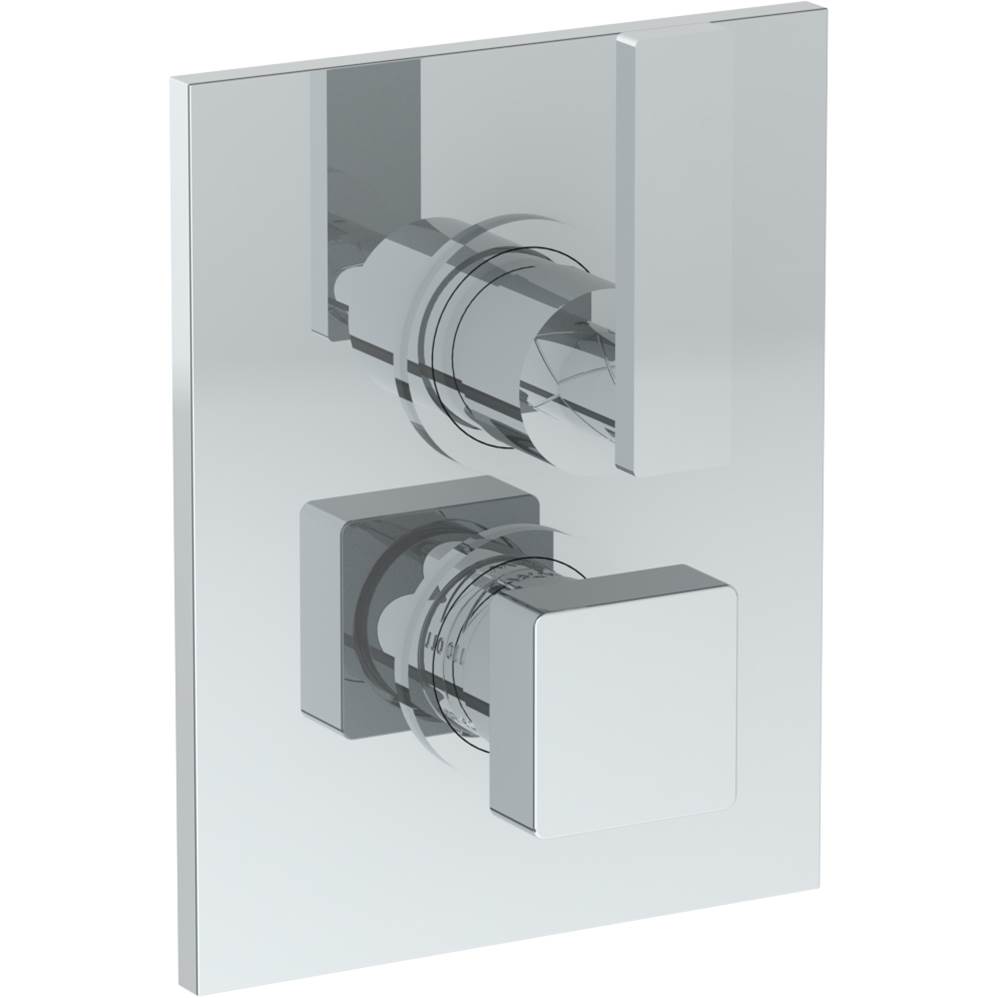 Watermark Wall Mounted Thermostatic Shower Trim with built-in control, 7 1/2'' dia.