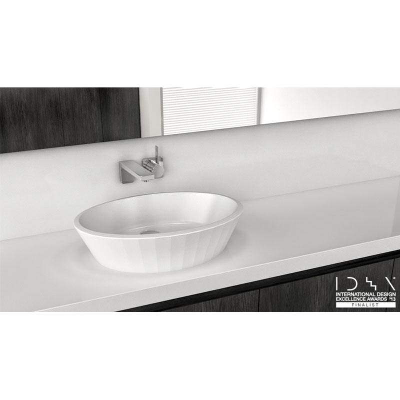 WETSTYLE Lav - Couture - 21 X 15 X 4 - Above Mount Vessel - Mb O/F - White Dual