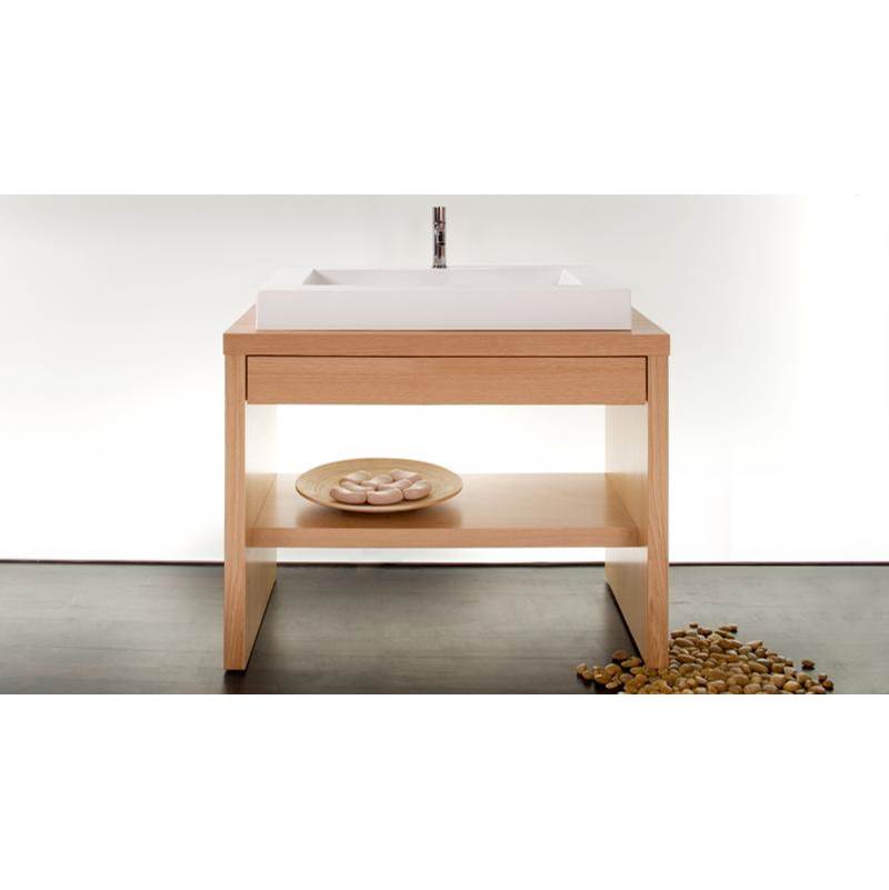 WETSTYLE Furniture ''Z'' - 24 X 24 - One Drawer - Oak White
