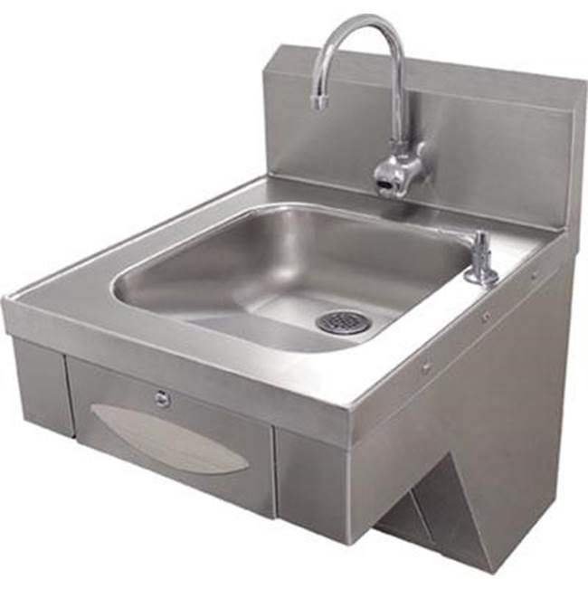 Advance Tabco Hand Sink, tapered bowl design