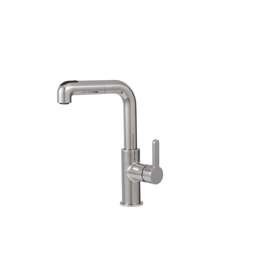Aquabrass 5043N Eatalia Pull-Out Spray Kitchen Faucet