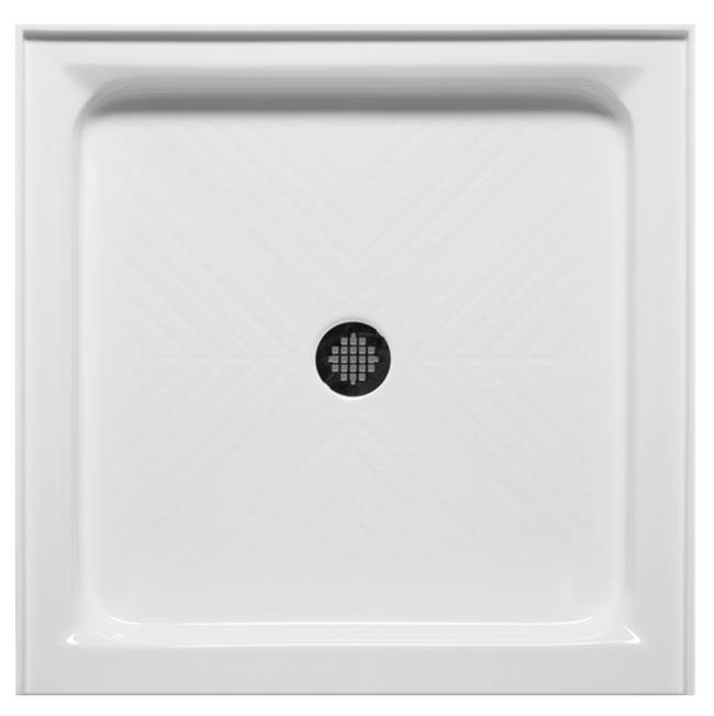 Americh 42'' x 42'' Double Threshold Shower Base - Biscuit