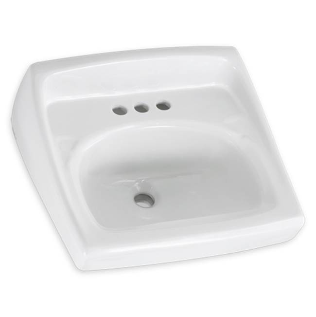 American Standard Lucerne Wall-Hung Sink With 8-Inch Widespread