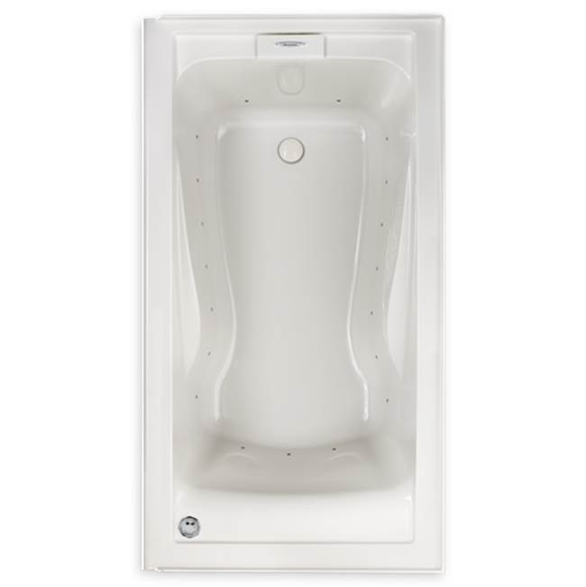 American Standard Evolution® 60 x 32-Inch Deep Soak® Drop-In Bathtub With EverClean® Air Bath System