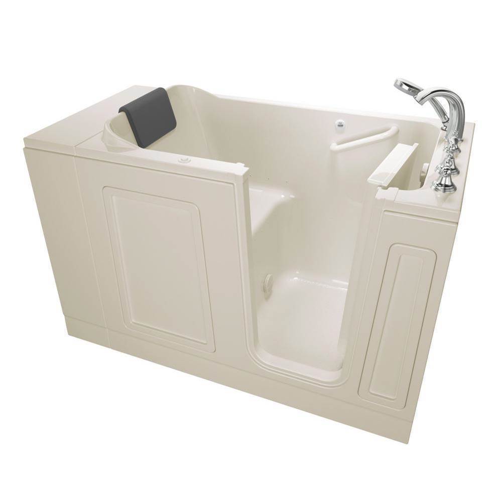 American Standard Acrylic Luxury Series 30 x 51 -Inch Walk-in Tub With Air Spa System - Right-Hand Drain With Faucet